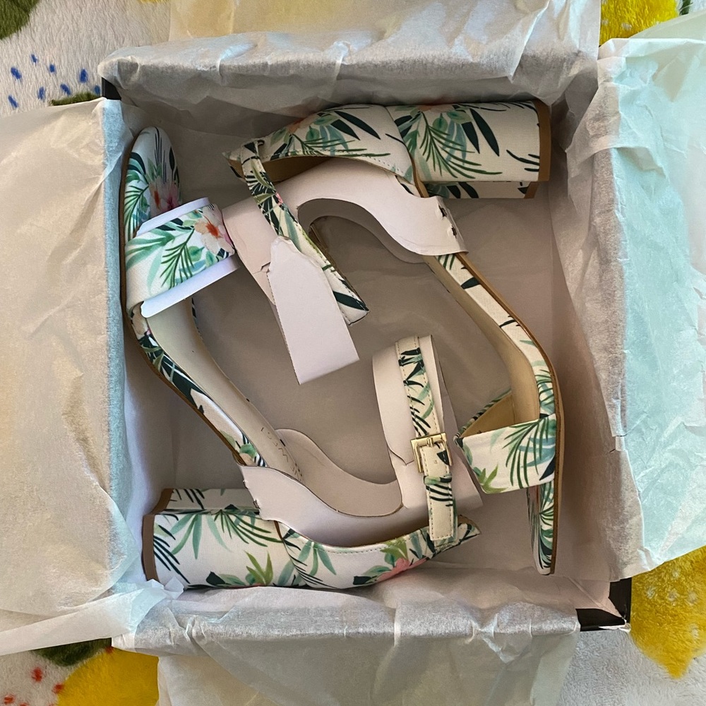 Nine West Sandy Block Heel Sandals